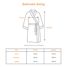 Load image into Gallery viewer, Light Grey Soft & Lightweight Absorbent Cotton Bath Robe for Men & Women