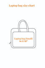 Load image into Gallery viewer, Laptop Bag Small Size