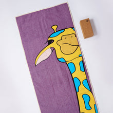 Load image into Gallery viewer, Kids Giraffe Yoga Mat