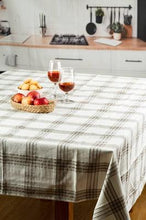 Load image into Gallery viewer, Table Cloth – Solid Checks - Sintillastore