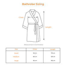 Load image into Gallery viewer, Lavendar Soft &amp; Lightweight Absorbent Cotton Bath Robe for Women
