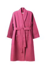 Load image into Gallery viewer, Barbie Pink Soft &amp; Lightweight Absorbent Cotton Bath Robe for Women
