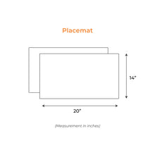 Load image into Gallery viewer, Place Mat – Fringes
