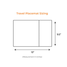Load image into Gallery viewer, Travel Placemat - Orange
