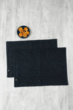 Load image into Gallery viewer, Place Mat - Black Denim
